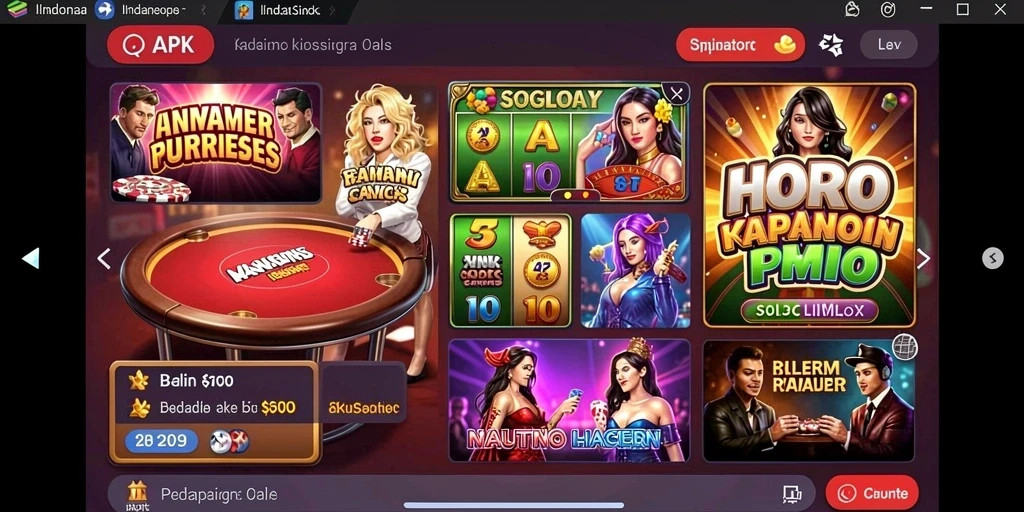 Beragam pilihan permainan yang mengasyikkan.