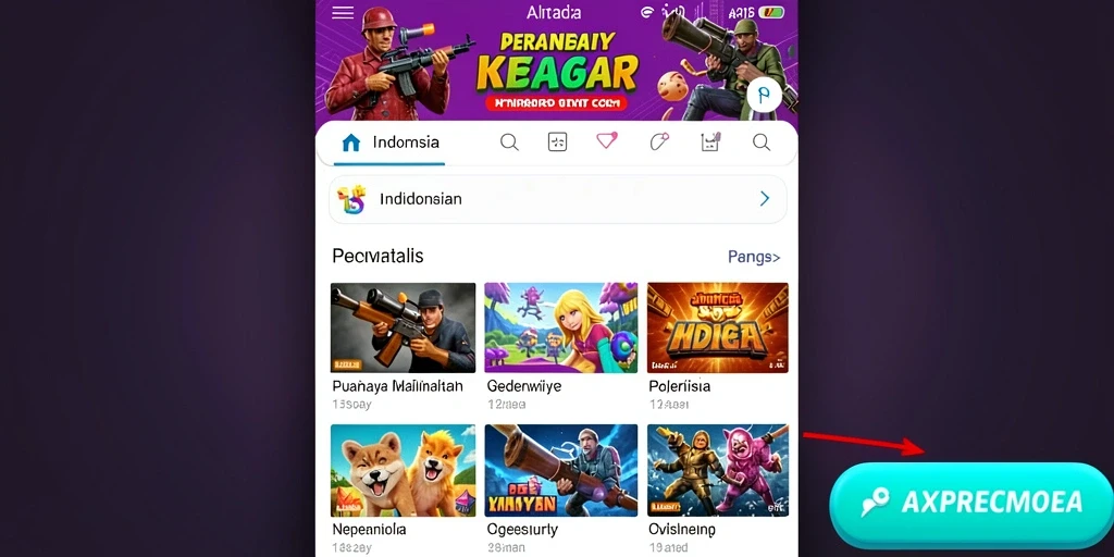 Antarmuka pengguna yang sederhana dan menarik.