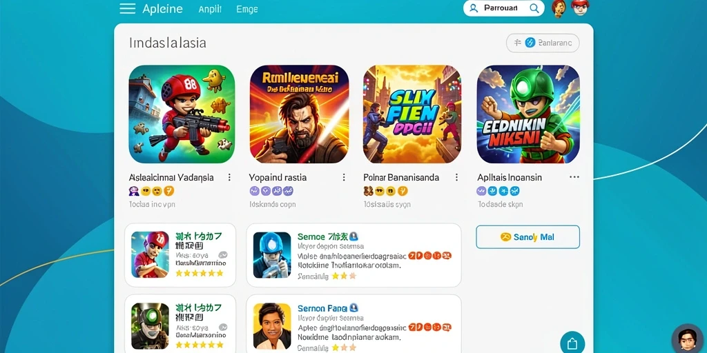 Fitur chat untuk berinteraksi dengan pemain lain.