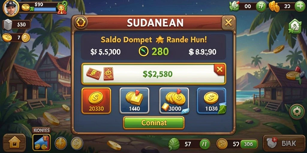 Fitur turnamen dengan hadiah menarik.