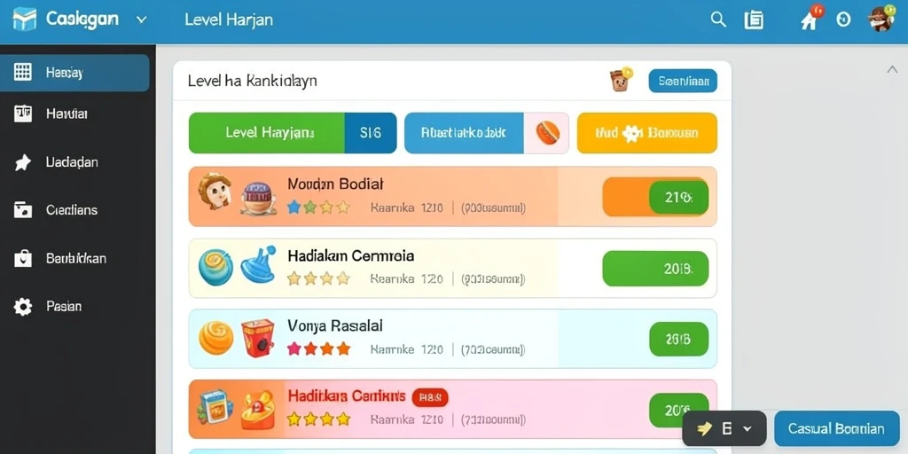 Grafis berkualitas tinggi yang mempercantik permainan.